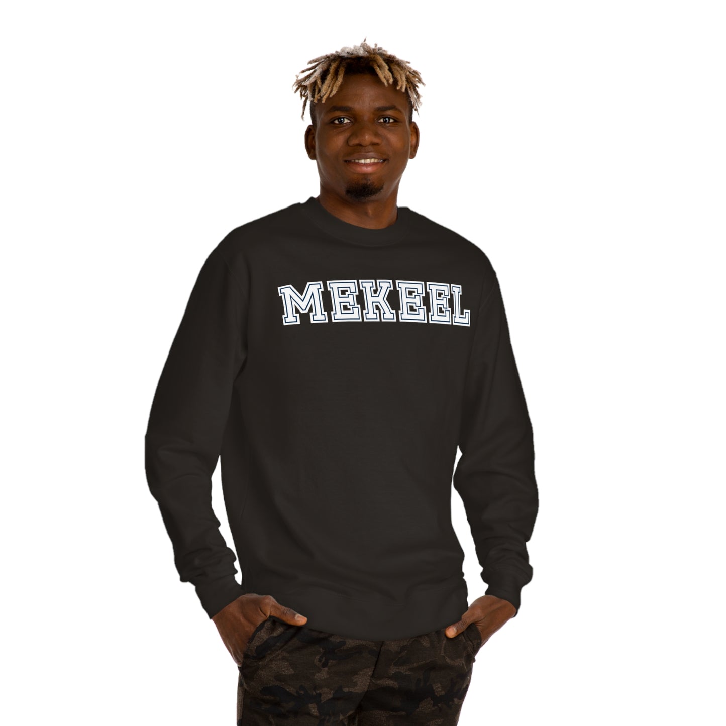 Mekeel Collegiate Font Crewneck