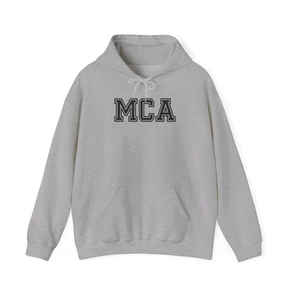 Black and White MCA Hooded Sweatshirt