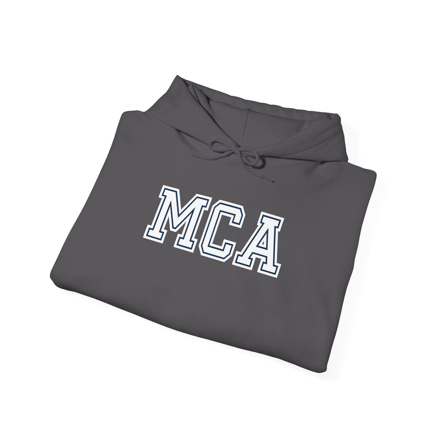 Blue and White MCA Hooded Sweatshirt