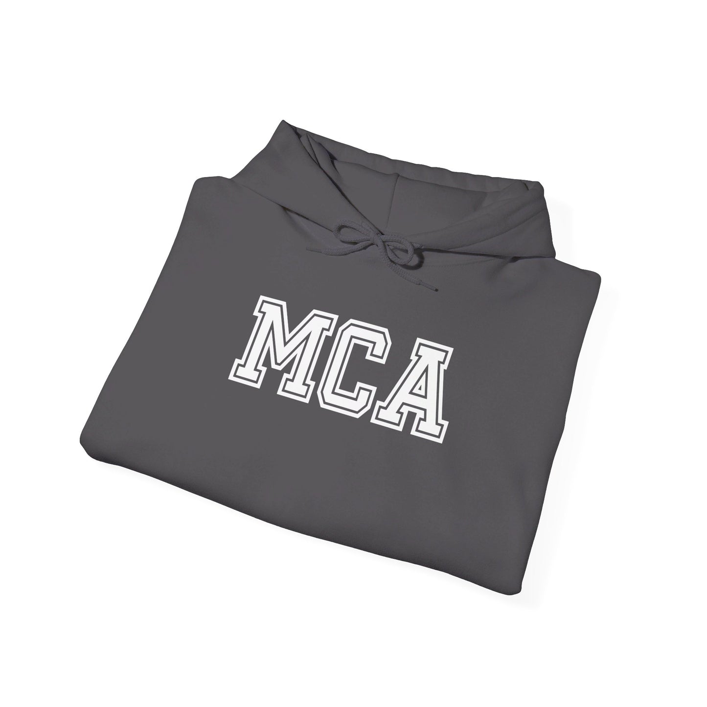 Black and White MCA Hooded Sweatshirt