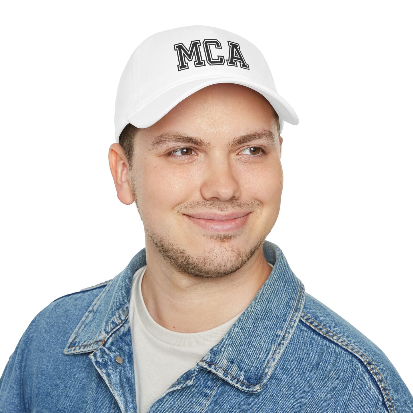 Black and White MCA Cap