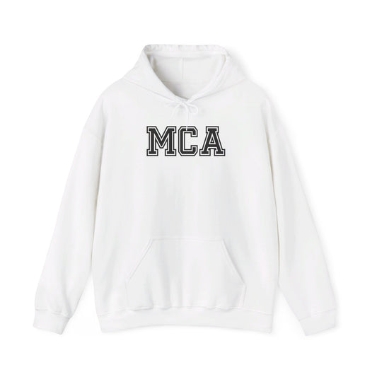 Black and White MCA Hooded Sweatshirt