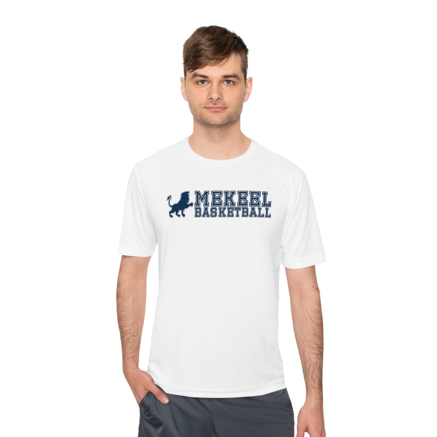 Mekeel Basketball Lion T-Shirt (100% Polyester)