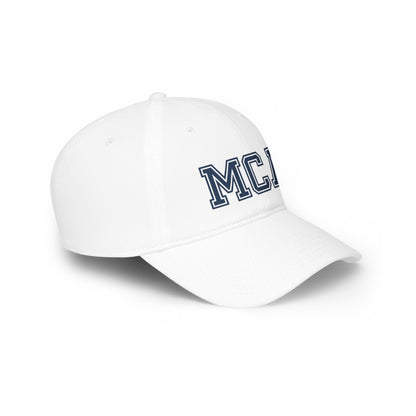 Blue and White MCA Cap