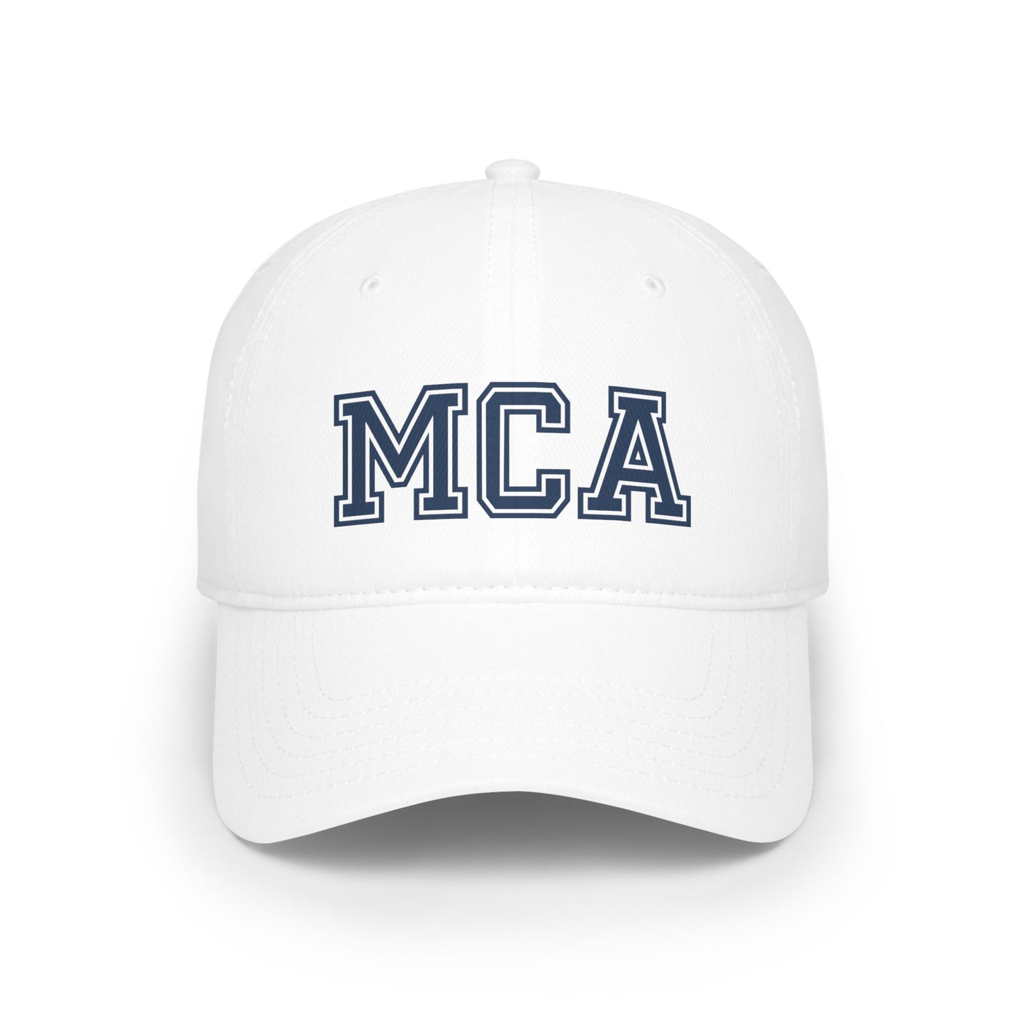 Blue and White MCA Cap