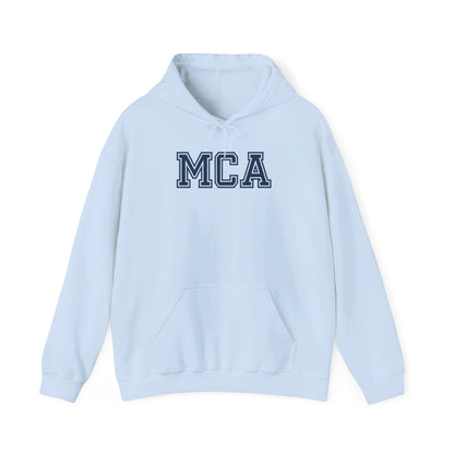 Blue and White MCA Hooded Sweatshirt