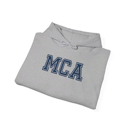 Blue and White MCA Hooded Sweatshirt