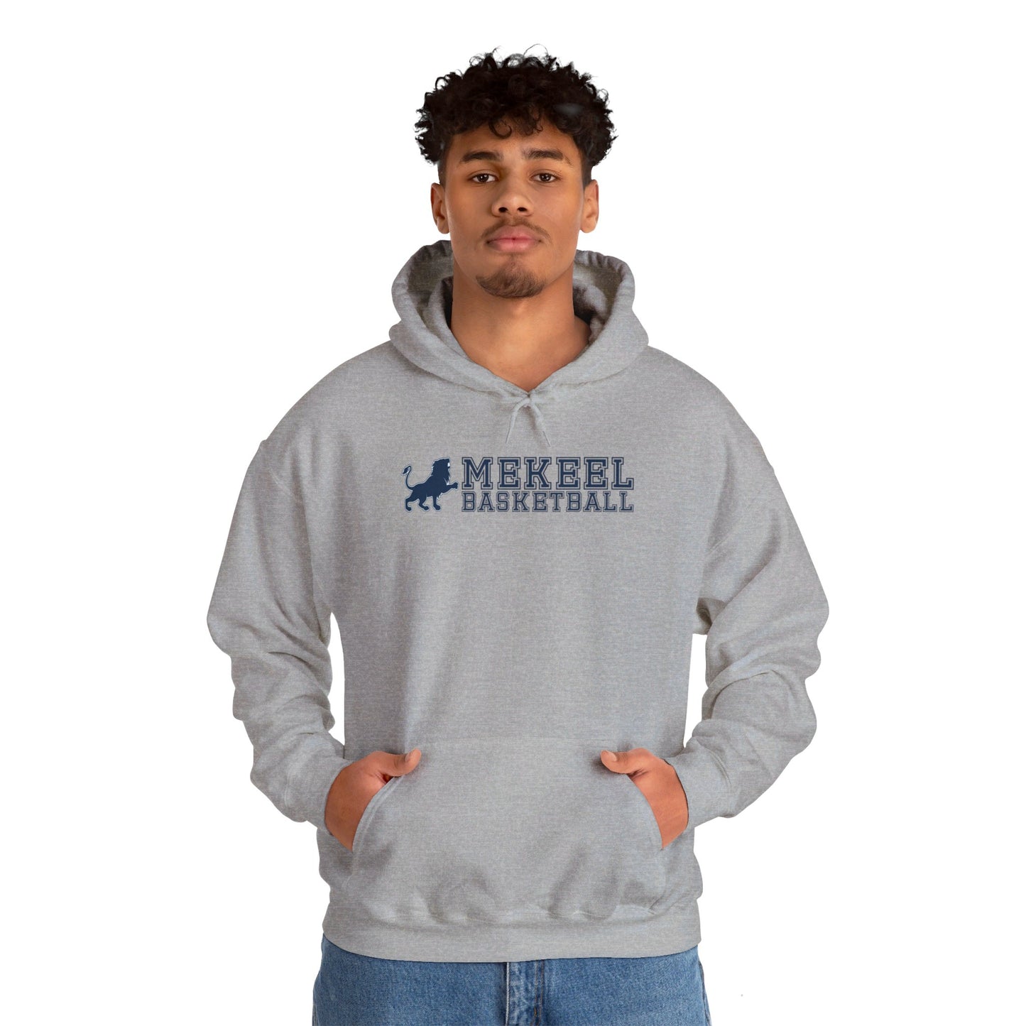 Mekeel Basketball Lion Hooded Sweatshirt