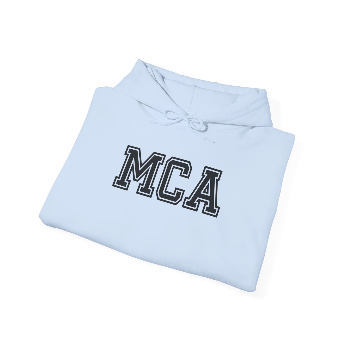 Black and White MCA Hooded Sweatshirt