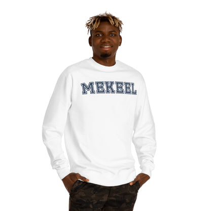 Mekeel Collegiate Font Crewneck