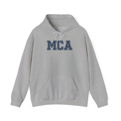 Blue and White MCA Hooded Sweatshirt