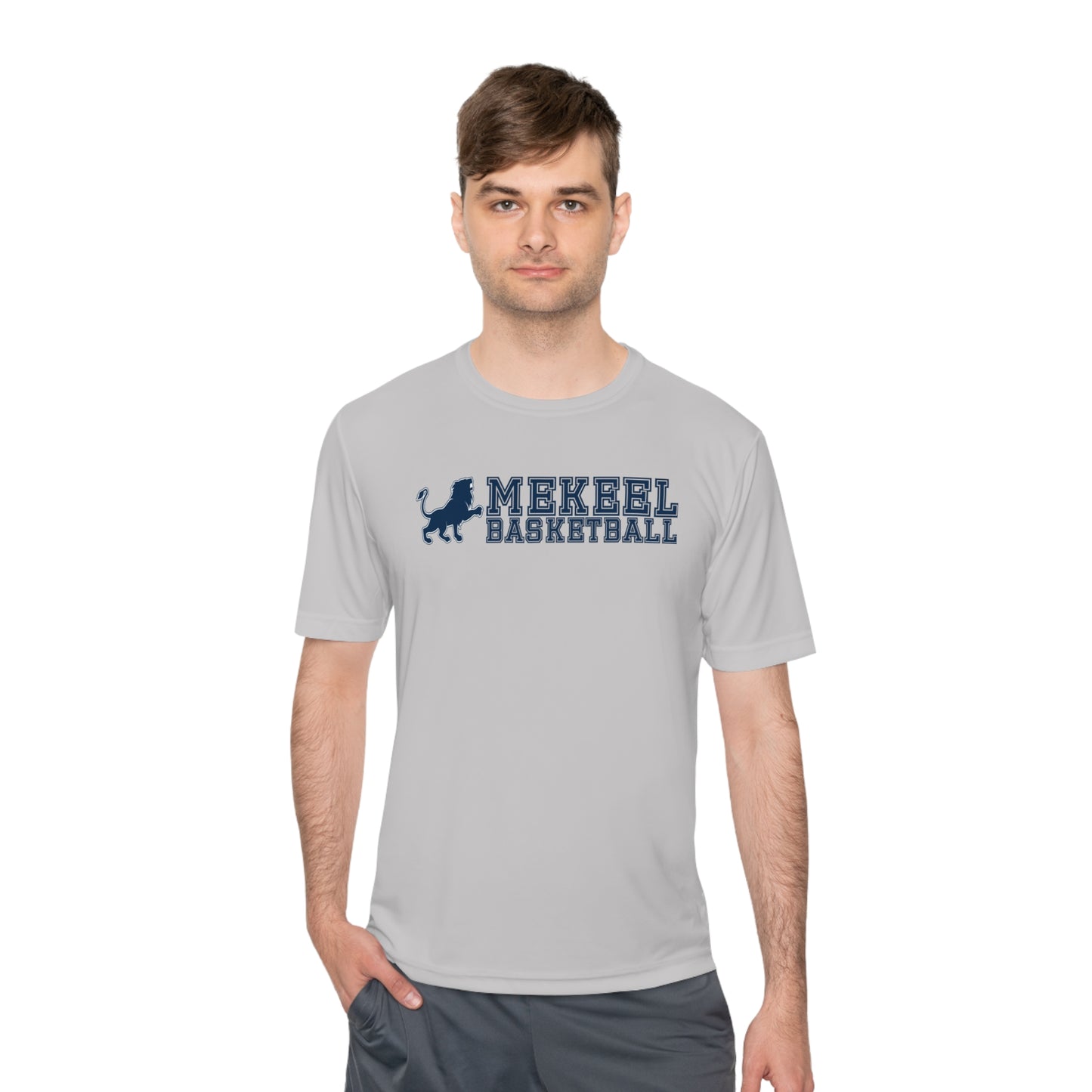 Mekeel Basketball Lion T-Shirt (100% Polyester)