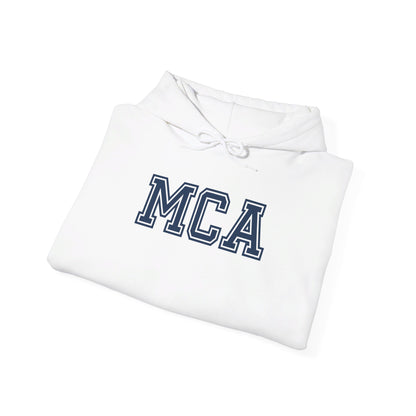 Blue and White MCA Hooded Sweatshirt