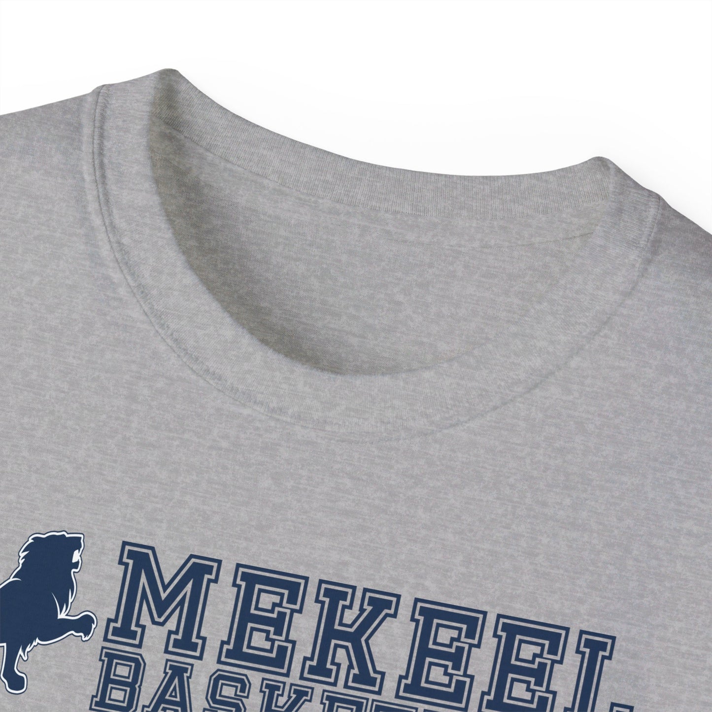 Mekeel Basketball Lion T-Shirt (100% Cotton)