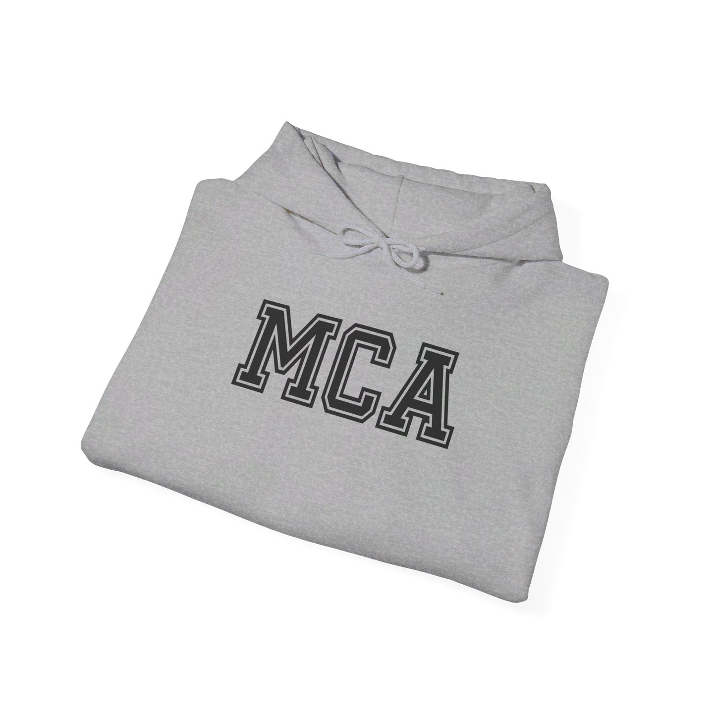 Black and White MCA Hooded Sweatshirt