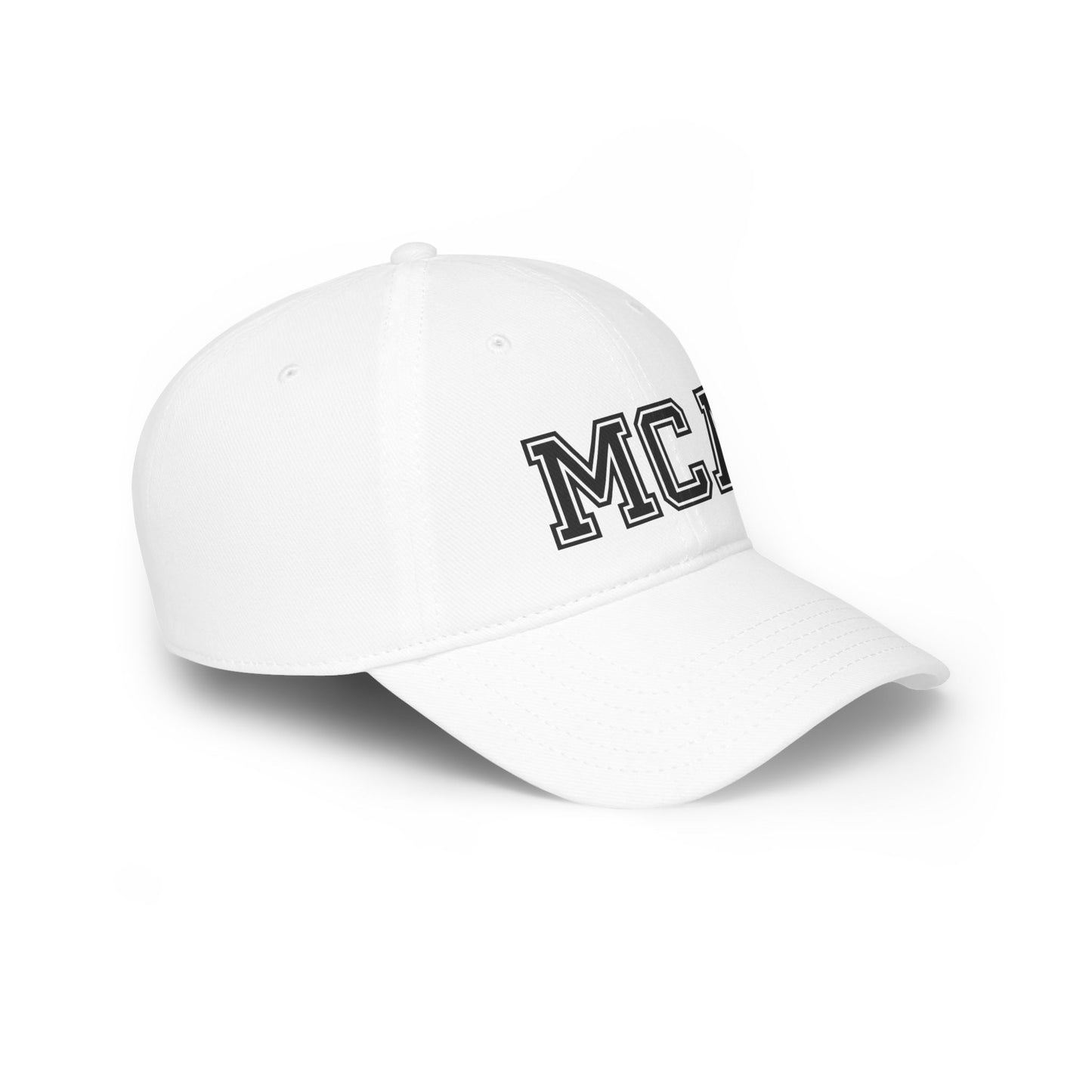 Black and White MCA Cap