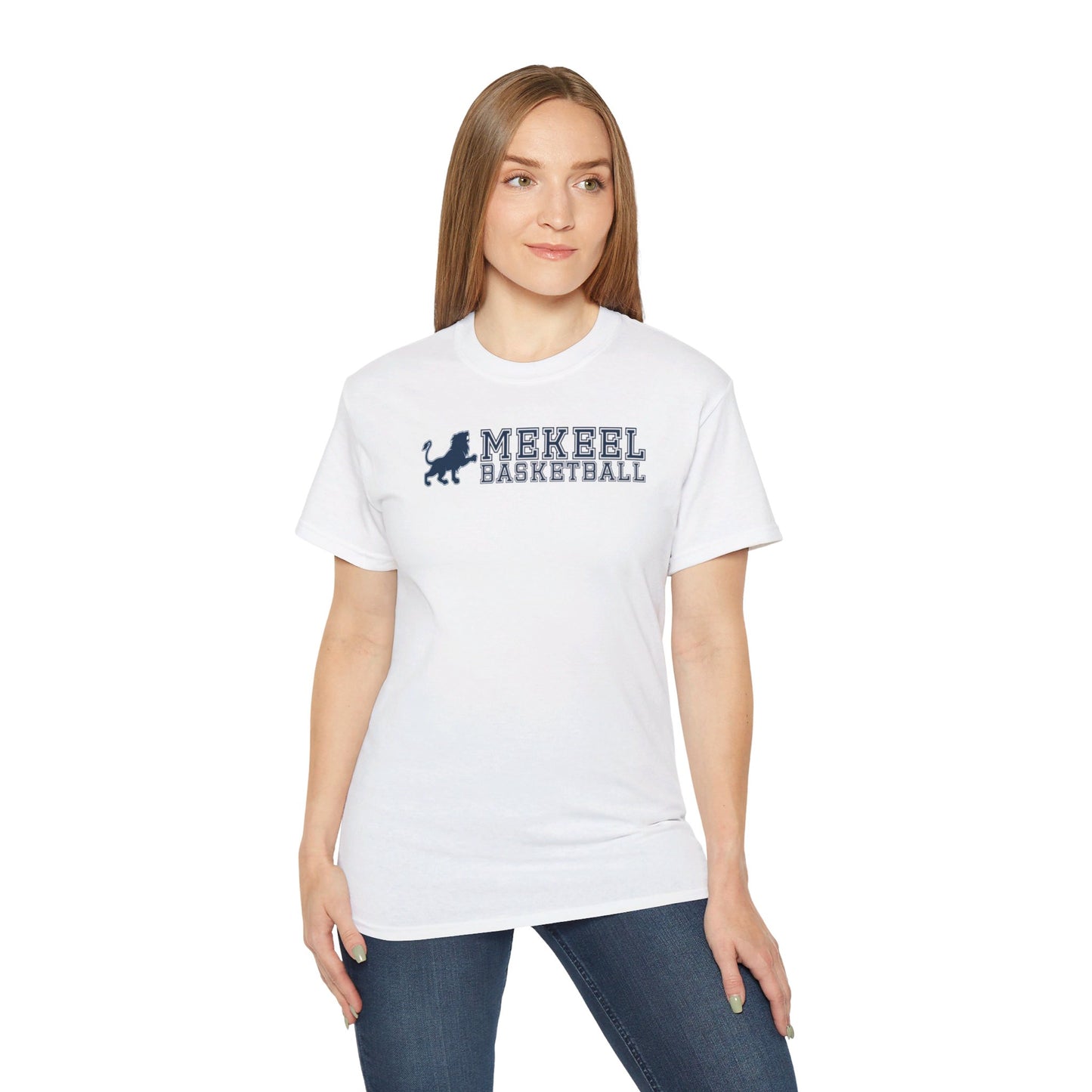 Mekeel Basketball Lion T-Shirt (100% Cotton)