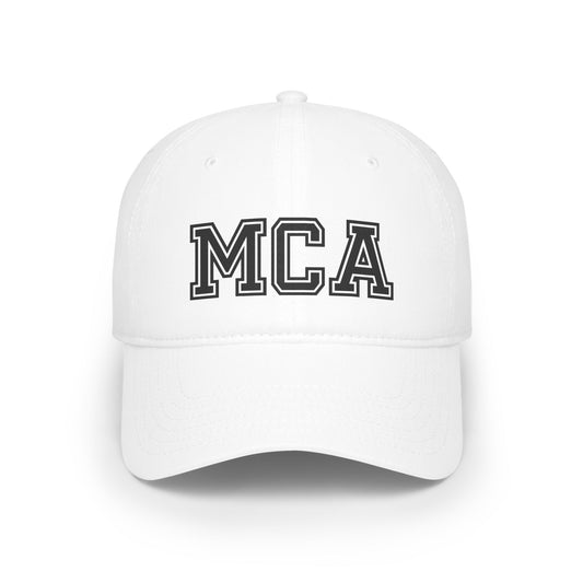 Black and White MCA Cap