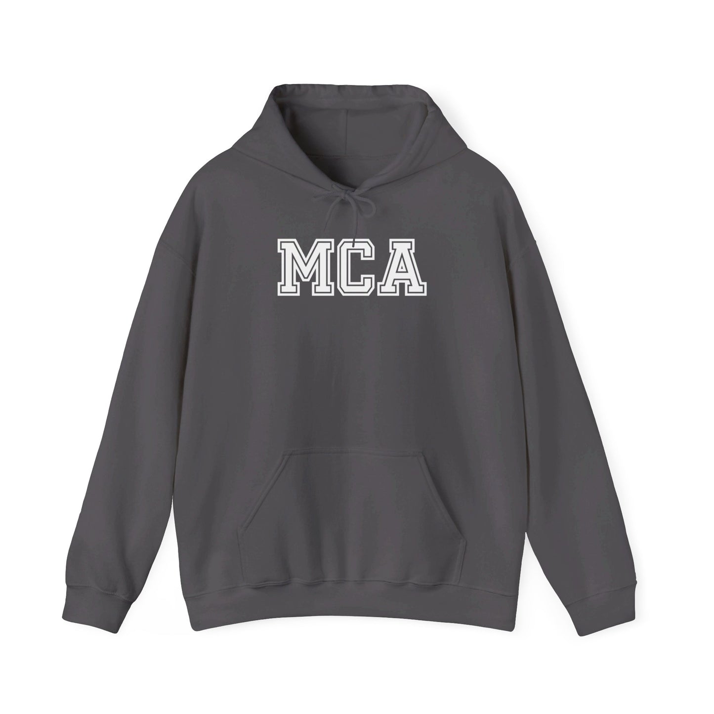 Black and White MCA Hooded Sweatshirt