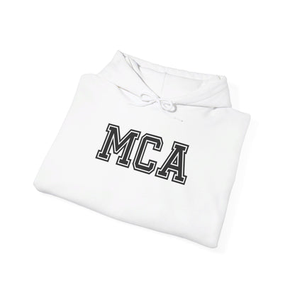 Black and White MCA Hooded Sweatshirt